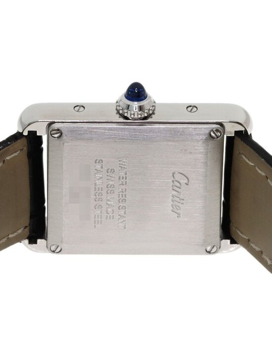 Cartier Tank Must SM Watch SS Leather main image 15
